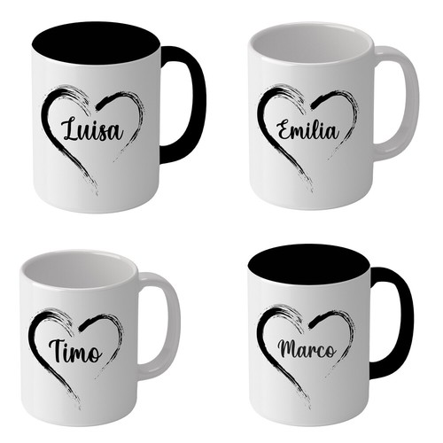Tasse personalisiert mit - tasse,