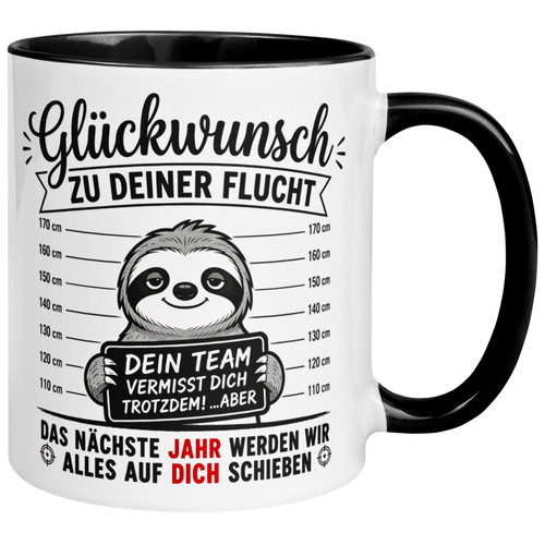 Tasse abschied - abschied, –