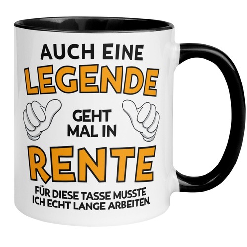 Tasse rentner auch eine - rentner, „auch