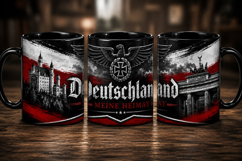 Deutschland meine heimat tasse - meine,