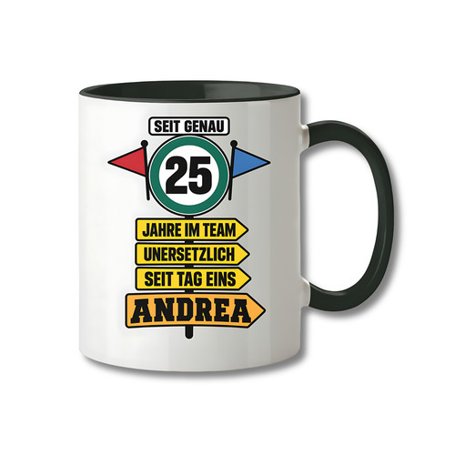 Tasse betriebsjubiläum - tasse,