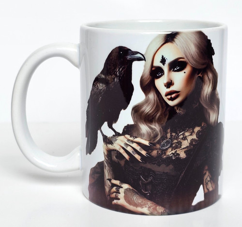 Kaffeetasse gothic goths raabe - kaffeetasse,