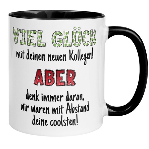 Tasse abschied wir waren - abschied,