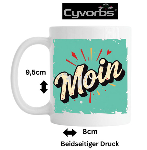 Kaffeetasse moin nordsee - moin,