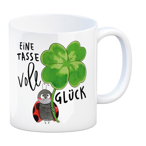 Marienkäfer kaffeebecher mit - marienkäfer,