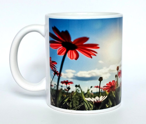 Tasse blumenwiese kaffeebecher - blumenwiese,
