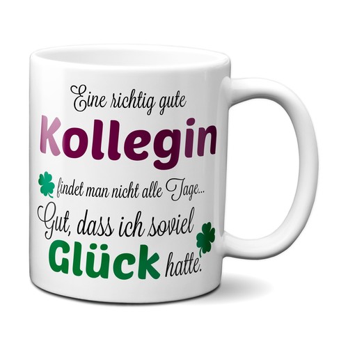 Eine richtig gute kollegin - richtig,