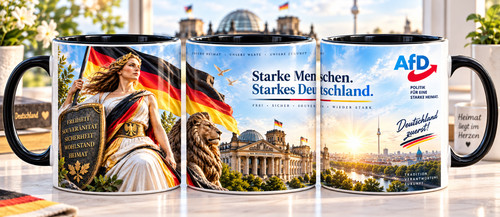 Afd tasse heimat - afd, werte