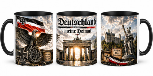Deutschland meine heimat tasse - meine,
