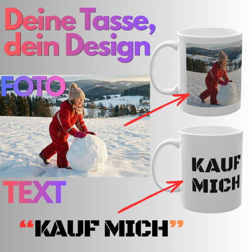 Personalisierte fototasse - personalisierte,