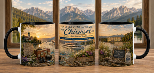 Chiemsee souvenir tasse - souvenir,