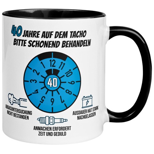 Tasse geburtstag mann - tasse, 40
