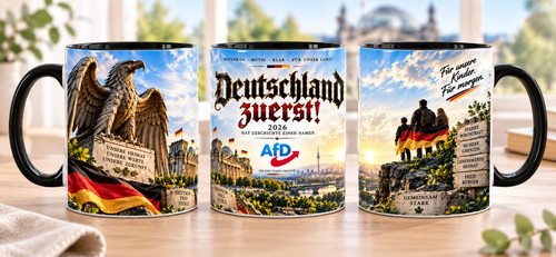 Afd tasse heimat werte - afd, zukunft