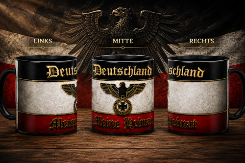 Deutschland meine heimat tasse - heimat,