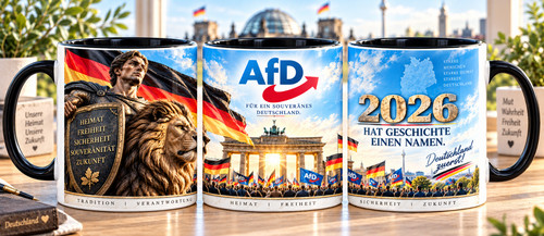 Afd tasse heimat werte zukunft - afd,