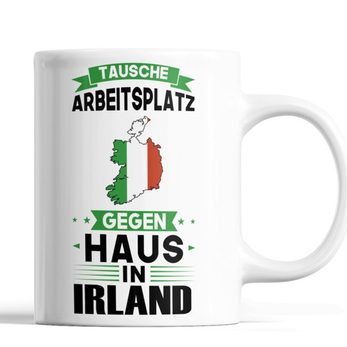 Irland tasse gegen - tasse, |