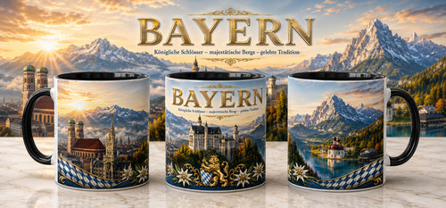 Bayern souvenir tasse - bayern,