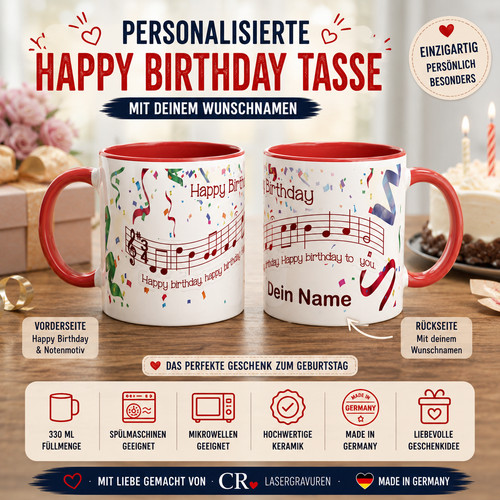 Personalisierte happy birthday - personalisierte,