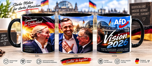 Afd tasse vision - vision, werte