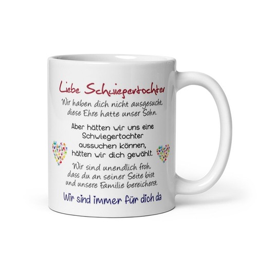 Tasse liebe schwiegertochter - tasse,