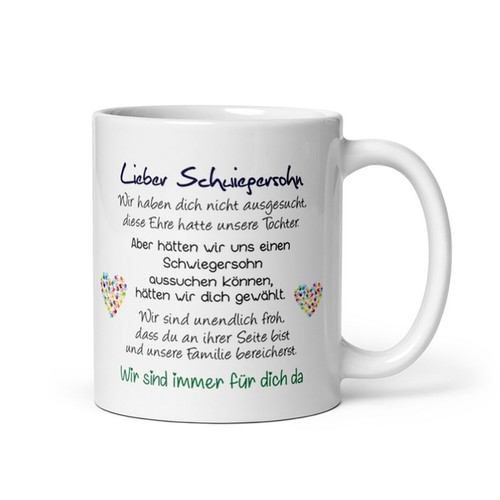 Tasse lieber schwiegersohn - tasse, /