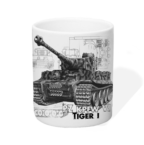 Tasse kaffeetasse tiger panzer - tasse,