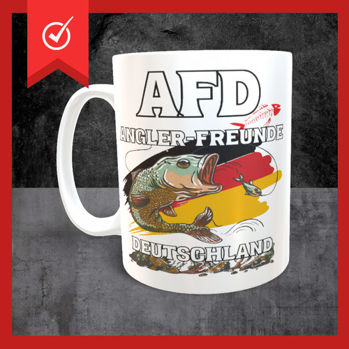 Lustige afd angler freunde - afd, angler-freunde