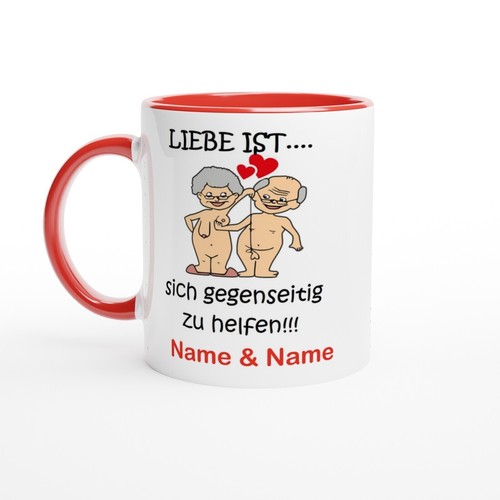 Personalisierte tasse liebe - personalisierte,