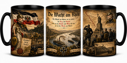 Die wacht rhein - am, tasse